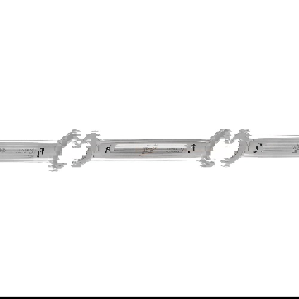 Flare Nut Wrenches; Wrench Type: Open End ; Wrench Size: 9x11 mm ; Head Type: Straight ; Double/Single End: Double ; Opening Type: 6-Point Flare Nut ; Material: Steel